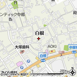 神奈川県伊勢原市白根346-5周辺の地図