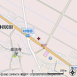 滋賀県米原市村居田153周辺の地図