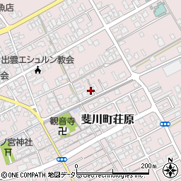 島根県出雲市斐川町荘原2958-31周辺の地図