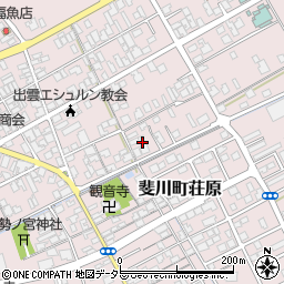 島根県出雲市斐川町荘原2958-30周辺の地図