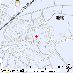 神奈川県伊勢原市池端466-8周辺の地図