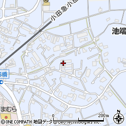 神奈川県伊勢原市池端458-32周辺の地図