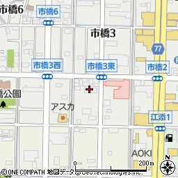 きずなの会（ＮＰＯ法人）岐阜事務所周辺の地図