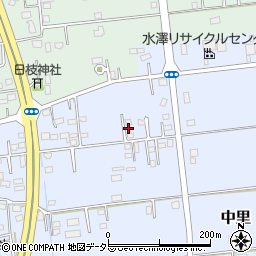 千葉県木更津市中里159-5周辺の地図