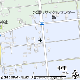 千葉県木更津市中里162-2周辺の地図