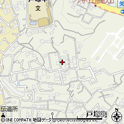 神奈川県横浜市戸塚区戸塚町4617-33周辺の地図