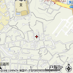 神奈川県横浜市戸塚区戸塚町4617-23周辺の地図