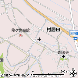 滋賀県米原市村居田780周辺の地図