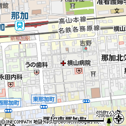 岐阜県各務原市那加日之出町周辺の地図