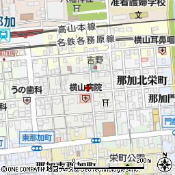 岐阜県各務原市那加元町7周辺の地図