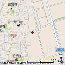 滋賀県長浜市川道町398周辺の地図
