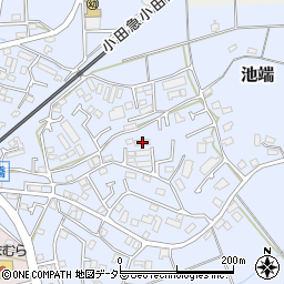 神奈川県伊勢原市池端458-41周辺の地図