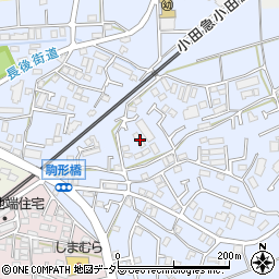 神奈川県伊勢原市池端508-1周辺の地図