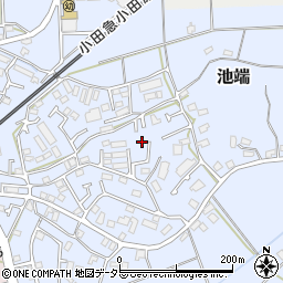 神奈川県伊勢原市池端466-7周辺の地図
