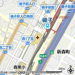 ケンタッキーフライドチキン磯子店周辺の地図