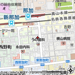 寿司御料理・喜多八　本店周辺の地図