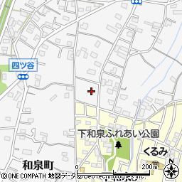 神奈川県横浜市泉区和泉町1325周辺の地図