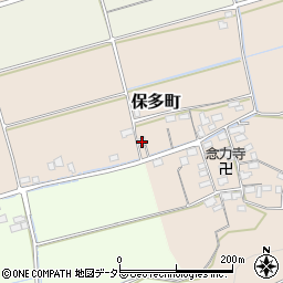 滋賀県長浜市保多町261周辺の地図
