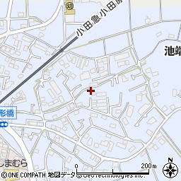 神奈川県伊勢原市池端458-28周辺の地図