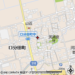 滋賀県長浜市口分田町751周辺の地図