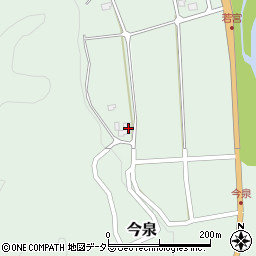 鳥取県東伯郡三朝町今泉316周辺の地図
