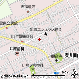 島根県出雲市斐川町荘原3103周辺の地図