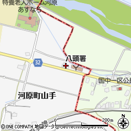 鳥取県鳥取市河原町山手48周辺の地図