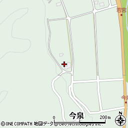鳥取県東伯郡三朝町今泉447周辺の地図