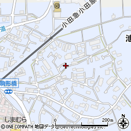 神奈川県伊勢原市池端501-15周辺の地図