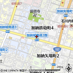 なか卯岐阜加納城南通店周辺の地図
