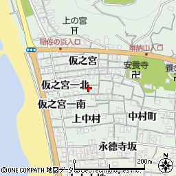 島根県出雲市大社町杵築北2782周辺の地図