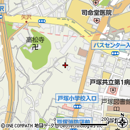 神奈川県横浜市戸塚区戸塚町4258周辺の地図