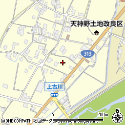 鳥取県倉吉市上古川111周辺の地図