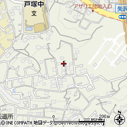 神奈川県横浜市戸塚区戸塚町4617-36周辺の地図