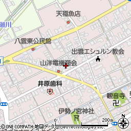 島根県出雲市斐川町荘原3057周辺の地図