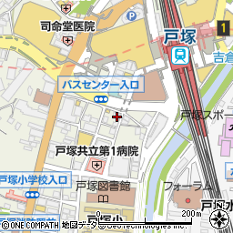 松壱家 戸塚店周辺の地図