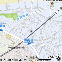 神奈川県伊勢原市池端260-1周辺の地図