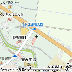 ローソン米子永江団地入口店周辺の地図