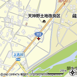 鳥取県倉吉市上古川131周辺の地図