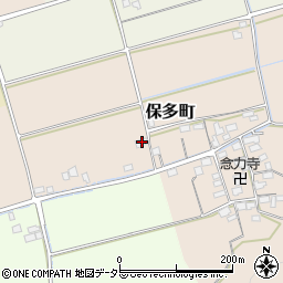 滋賀県長浜市保多町266周辺の地図