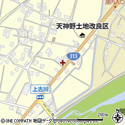 鳥取県倉吉市上古川66-4周辺の地図