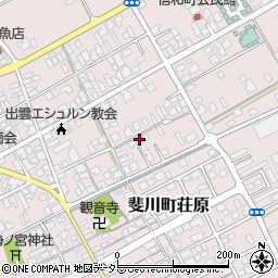 島根県出雲市斐川町荘原2958-26周辺の地図