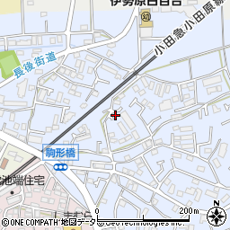 神奈川県伊勢原市池端508-21周辺の地図