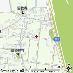 岐阜県安八郡神戸町斉田333-1周辺の地図