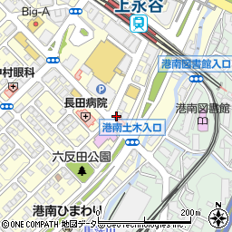 ジュエルカフェ上永谷店周辺の地図