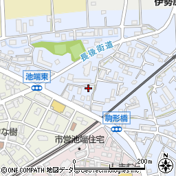 神奈川県伊勢原市池端254-2周辺の地図