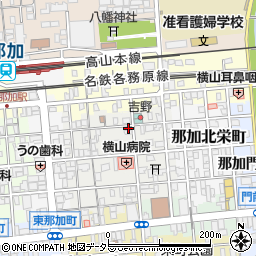 岐阜県各務原市那加元町3周辺の地図
