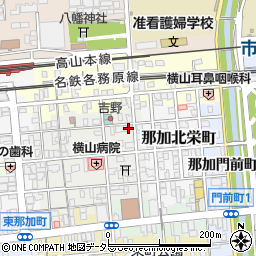 岐阜県各務原市那加元町53周辺の地図