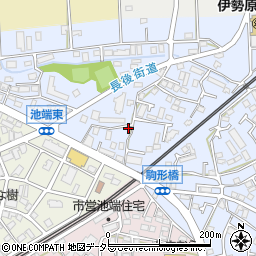 神奈川県伊勢原市池端254-7周辺の地図