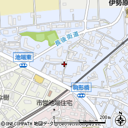 神奈川県伊勢原市池端254-7周辺の地図